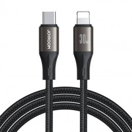 Cable Joyroom Light-Speed USB-C to Lightning SA25-CL3 , 30W , 2m (black)