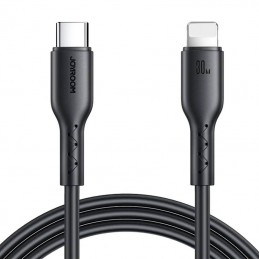 Cable Flash Charge USB C to Lightning SA26-CL3 / 30W / 1m (black)