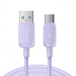 Cable S-AC027A14 USB to USB C / 3A/ 1,2m (purple)