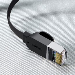 Baseus Cat 6 UTP Ethernet RJ45 Cable Flat 5m black