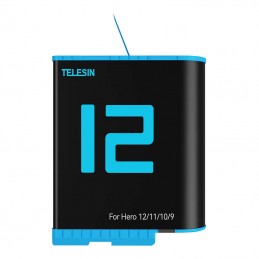 Battery Telesin for GoPro Hero 12 / Hero 11 / Hero 10 / Hero 9 (1750 mAh) - GP-BTR-901-D