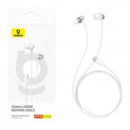 Headphones Baseus Encok CZ11 (white)