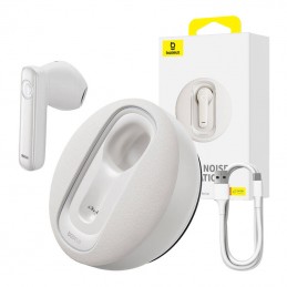 Smart wireless earpiece Baseus  CM10 (white)