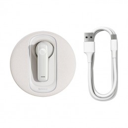 Smart wireless earpiece Baseus  CM10 (white)