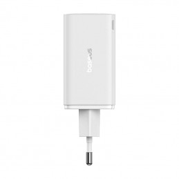 Baseus GAN6 Pro Fast Charger, 2xUSB-C + 2xUSB, 65W (white)