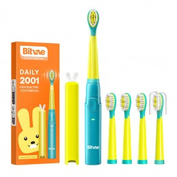 Sonic toothbrush with head set BV 2001 (blue/yellow)