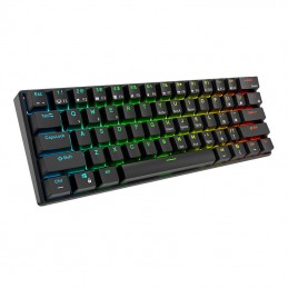 Mechanical keyboard Royal Kludge RK61 RGB, red switch (black)