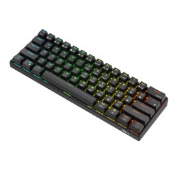 Mechanical keyboard Royal Kludge RK61 RGB, red switch (black)