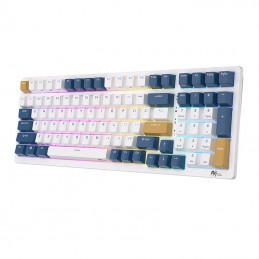 Mechanical keyboard Royal Kludge RK98 RGB, Red switch (blue)