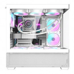 Computer case  Darkflash DS900 AIR (white) + 7 ARGB Fans