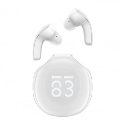 Earphones TWS Acefast T9, Bluetooth 5.3, IPX4 (porcelain white)
