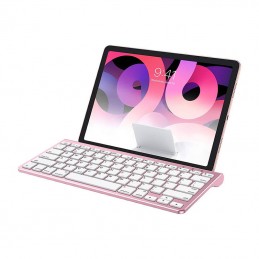 Wireless iPad keyboard Omoton KB088 with tablet holder (rose golden)