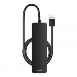 Hub Baseus UltraJoy Series Lite 4-Port 2m (USB to USB3.0*4) (black)