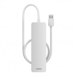 Hub Baseus UltraJoy Series Lite 4-Port 1,5m (USB to USB3.0*4) (white)