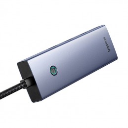 Hub Baseus UltraJoy Series Lite 4-Port 50cm (USB to USB3.0*4+Type-C5V) (szary)