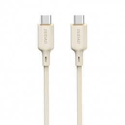 Cable USB-C to USB-C Dudao L7SCC1M 100W 1m (white)