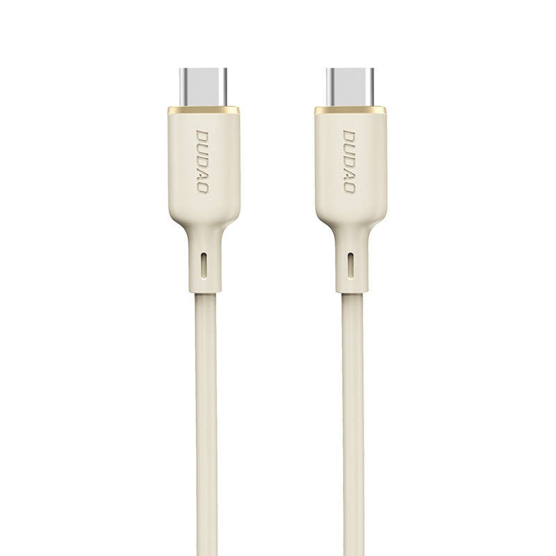 Cable USB-C to USB-C Dudao L7SCC1M 100W 1m (white)