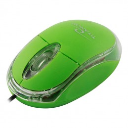 Esperanza TM102G Titanium Wired mouse (green)