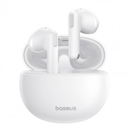 Earphones TWS Baseus Bowie E12 (white)