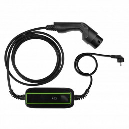 Charging cable for electric cars and hybrids Green Cell PowerCable EV16 3,6kW 10/16A 6,5m Schuko for Type 2