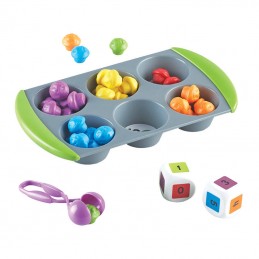 Mini Muffin Match Up Math Activity Set Learning Resources  LER 5556