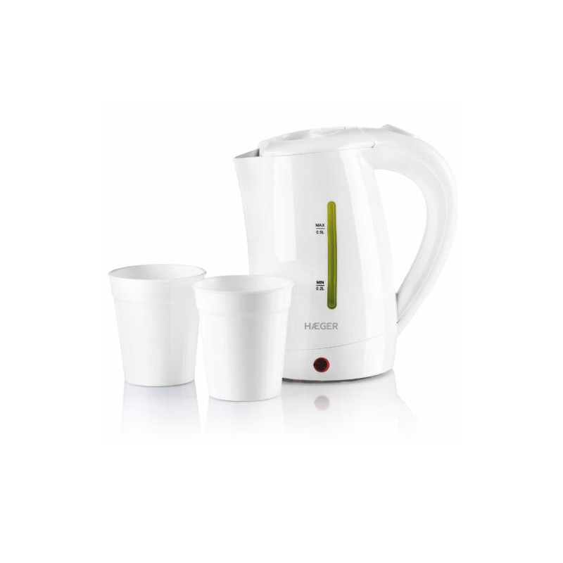 Haeger EK-10W.015A Travel Electric kettle 0.5L 1100W