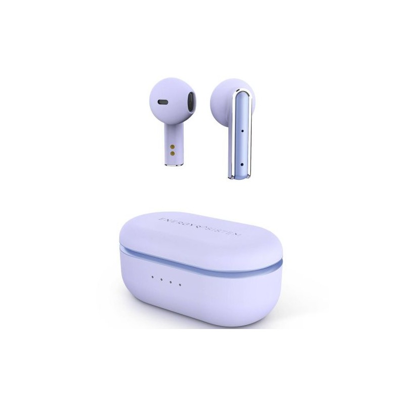 Energy Sistem Style 4 True Bluetooth earphones. Guarantee 3 years ! (Violet )