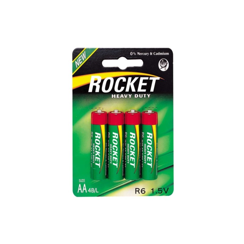 Rocket R6-4BB (AA) Blister Pack 4pcs