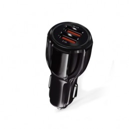 Vakoss TP-3273UK USB CAR CHARGER 12/24V 5.2A QC3.0