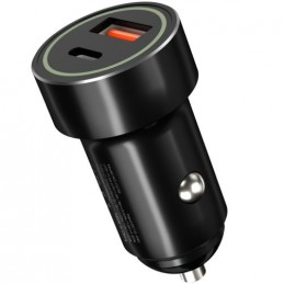 XO CC32 Car charger USB+USB-C QC 3.0 20W