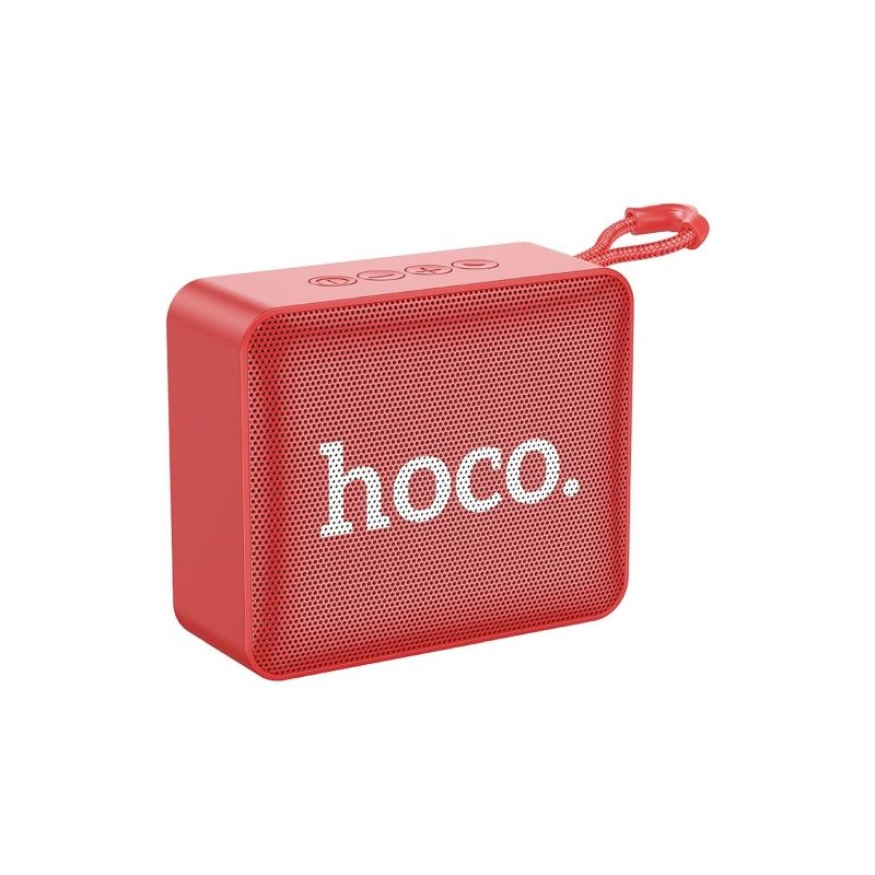 Hoco BS51 Gold Brick Bluetooth speaker (Red)