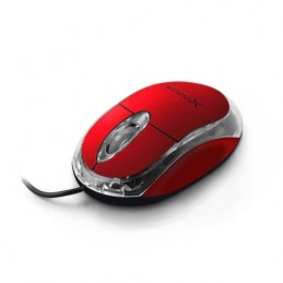 EXTREME  XM102R WIRED OPTICAL 3D USB MOUSE CAMILLE RED