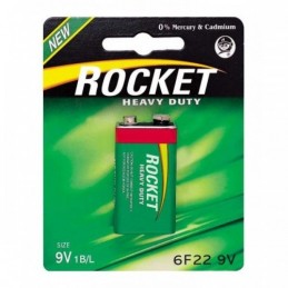 Rocket 6F22-1BB (9V) Blister Pack 1pcs