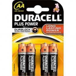 Duracell MN 1500 Plus Power AA (LR6) Blister pack 4pcs