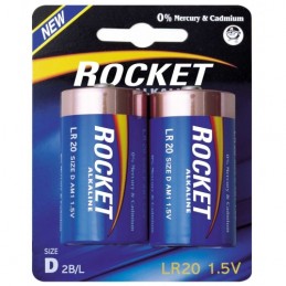 Rocket LR20-2BB (D) Blister Pack 2pcs