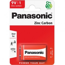 Panasonic 6F22-1BB (9V) Blister Pack 1pcs