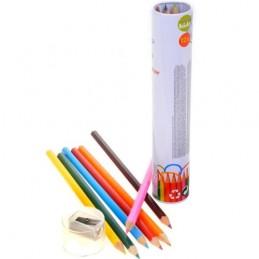 Topwrite Colouring pencils with sharpener 12pcs