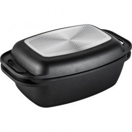 Lamart LT1105 ROASTING PAN WITH GRILLING LID 9L+3L