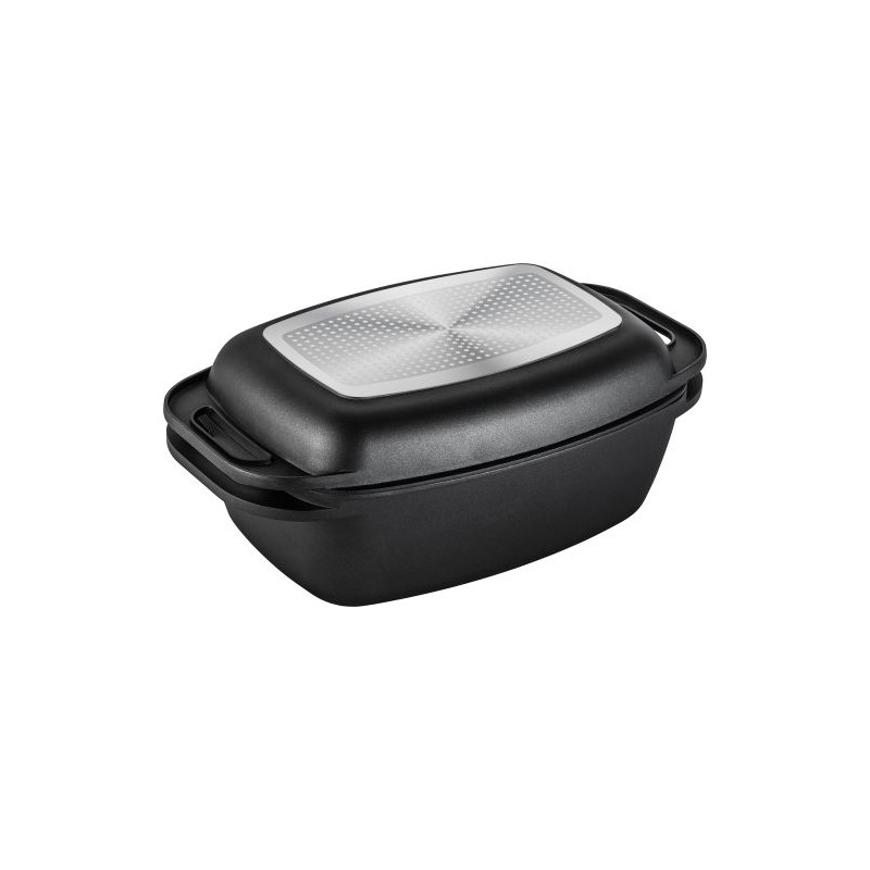 Lamart LT1105 ROASTING PAN WITH GRILLING LID 9L+3L