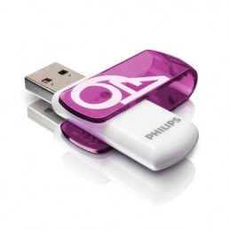 Philips USB 2.0 Flash Drive Vivid Edition (Purple) 64GB