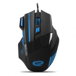 Esperanza EGM201B WIRED MOUSE FOR GAMERS 7D OPT. USB MX201 WOLF BLUE
