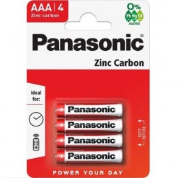 Panasonic R03-4BB (AAA) Blister Pack 4pcs