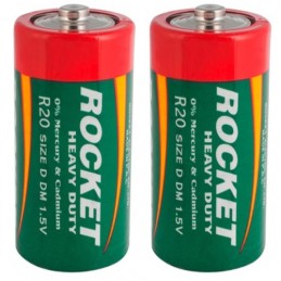 Rocket R20-2AA (D) Cellophane Pack 2pcs