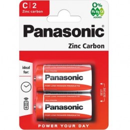 Panasonic R14-2BB (C) Blister Pack 2pcs
