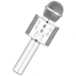 Blackmoon (8997) Wireless Karaoke Microphone Bluetooth 4.0 (Silver)