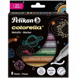 Pelikan fibre-tip pens Colorella Metallic 411/FB8