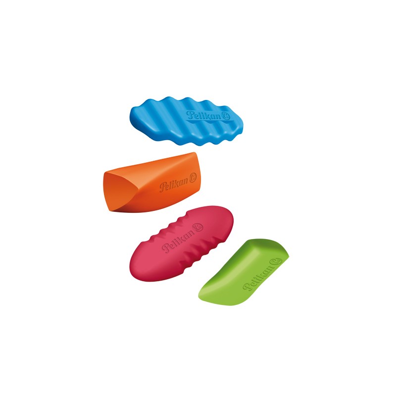 pelikan Eraser design DR 20 4 shapes/colors assorted