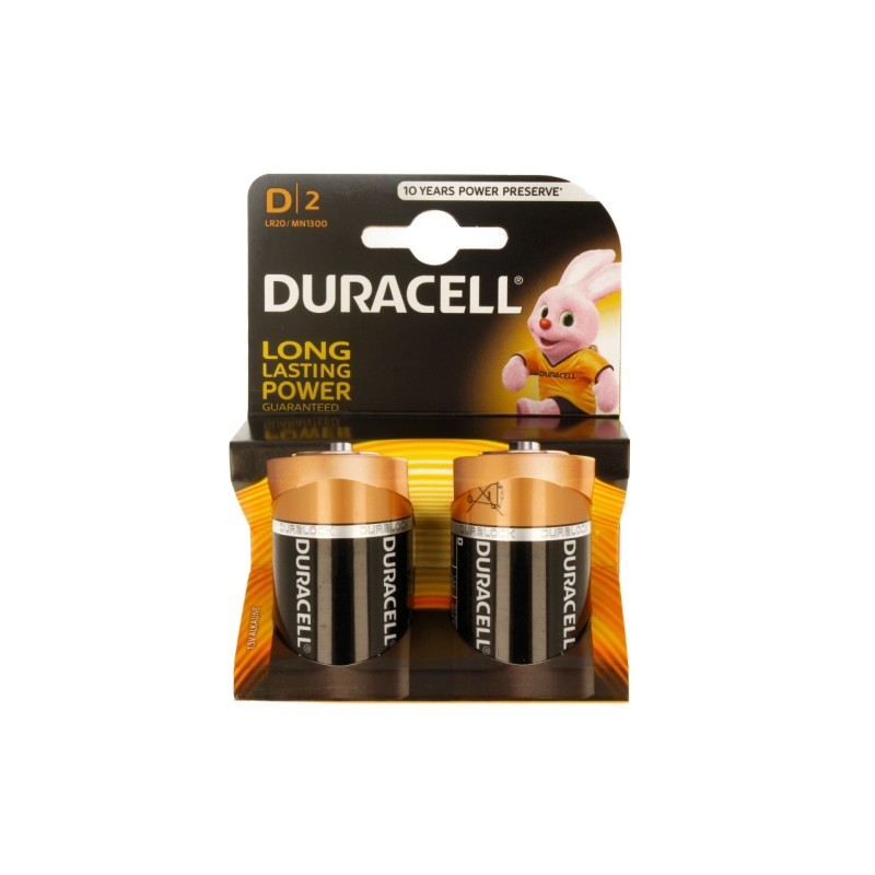 Duracell MN 1300 Basic D (LR20) blister pack 2pcs