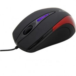 ESPERANZA EM102R SIRIUS 3D WIRED OPTICAL MOUSE USB BLACK/RED