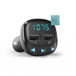 ENERGY SISTEM FM TRANSMITTER LED USB + MicroSD, BLACK. 3 YEAR WARRANTY!